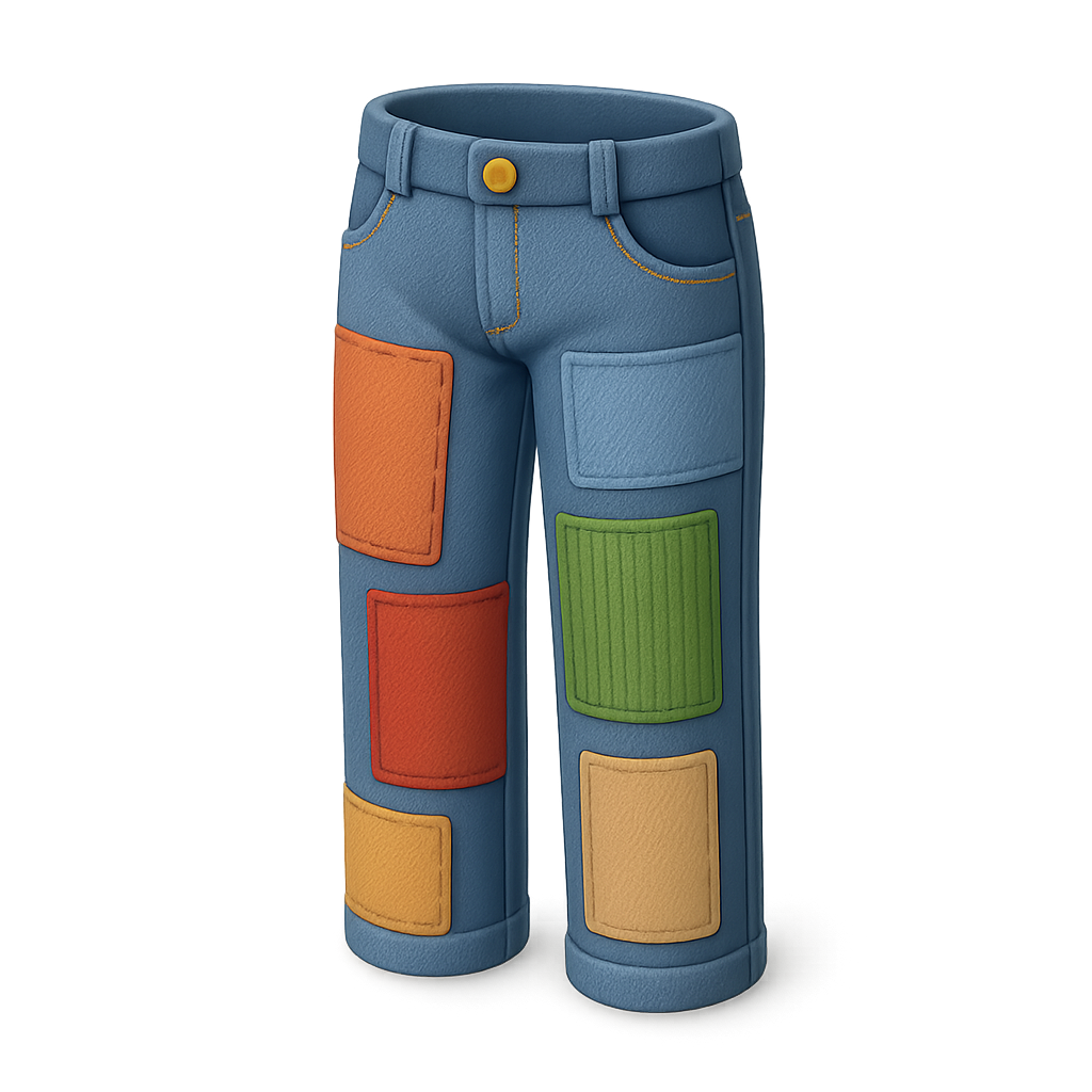 Patchwork Jeans