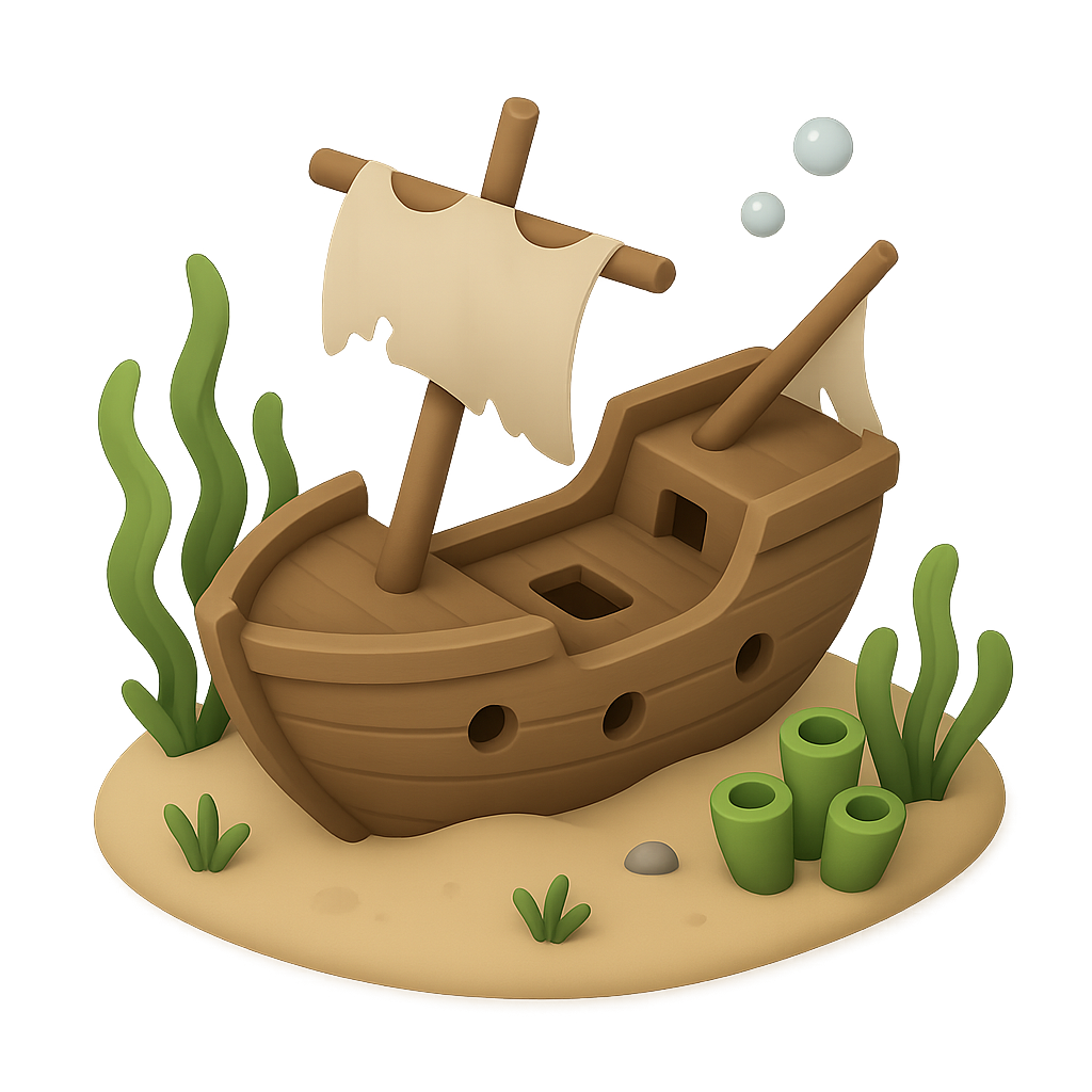 Sunken Shipwreck