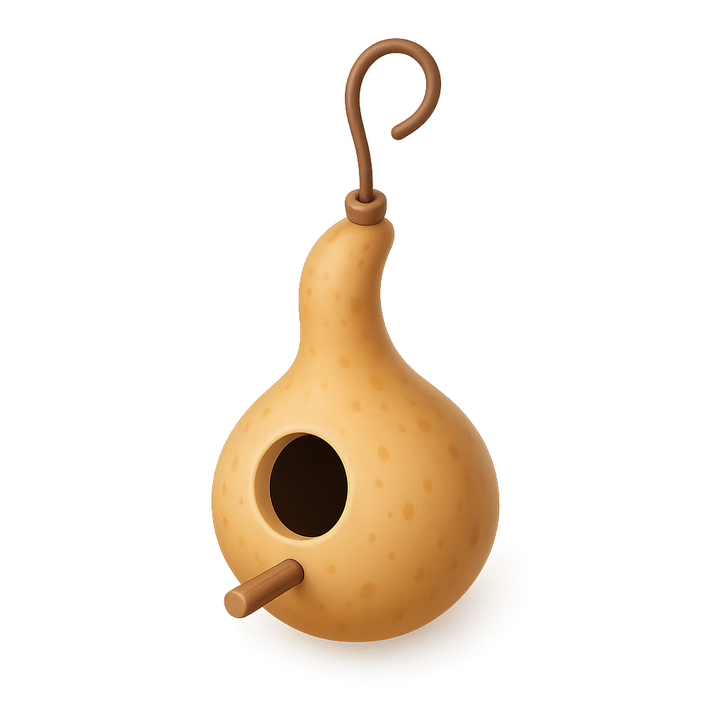 Gourd Birdhouse