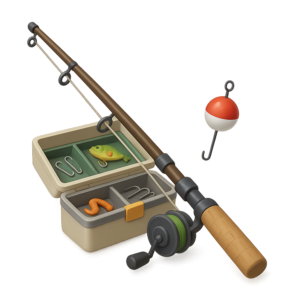 Fishing Rod and Tackle Set