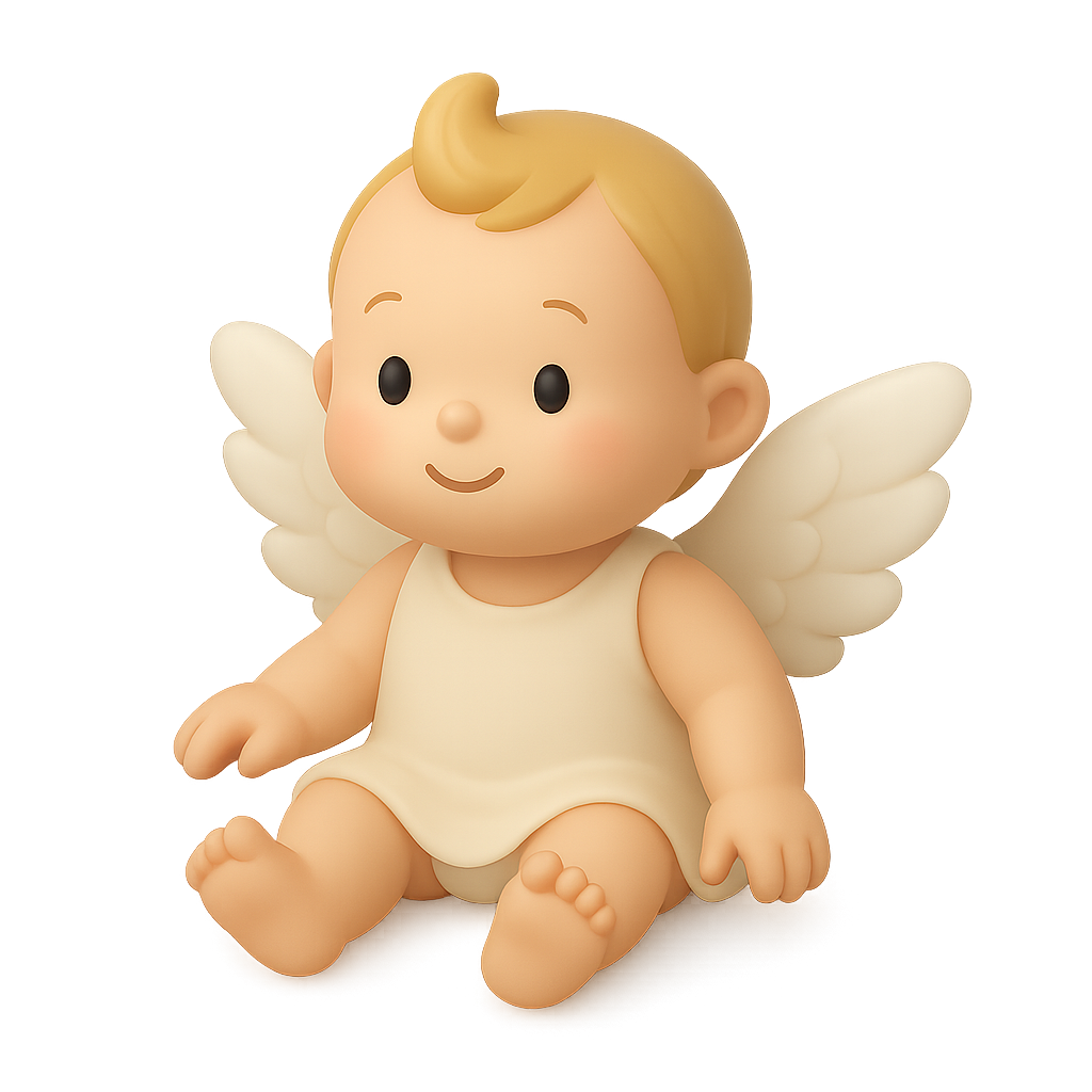 Baby Doll with Wings