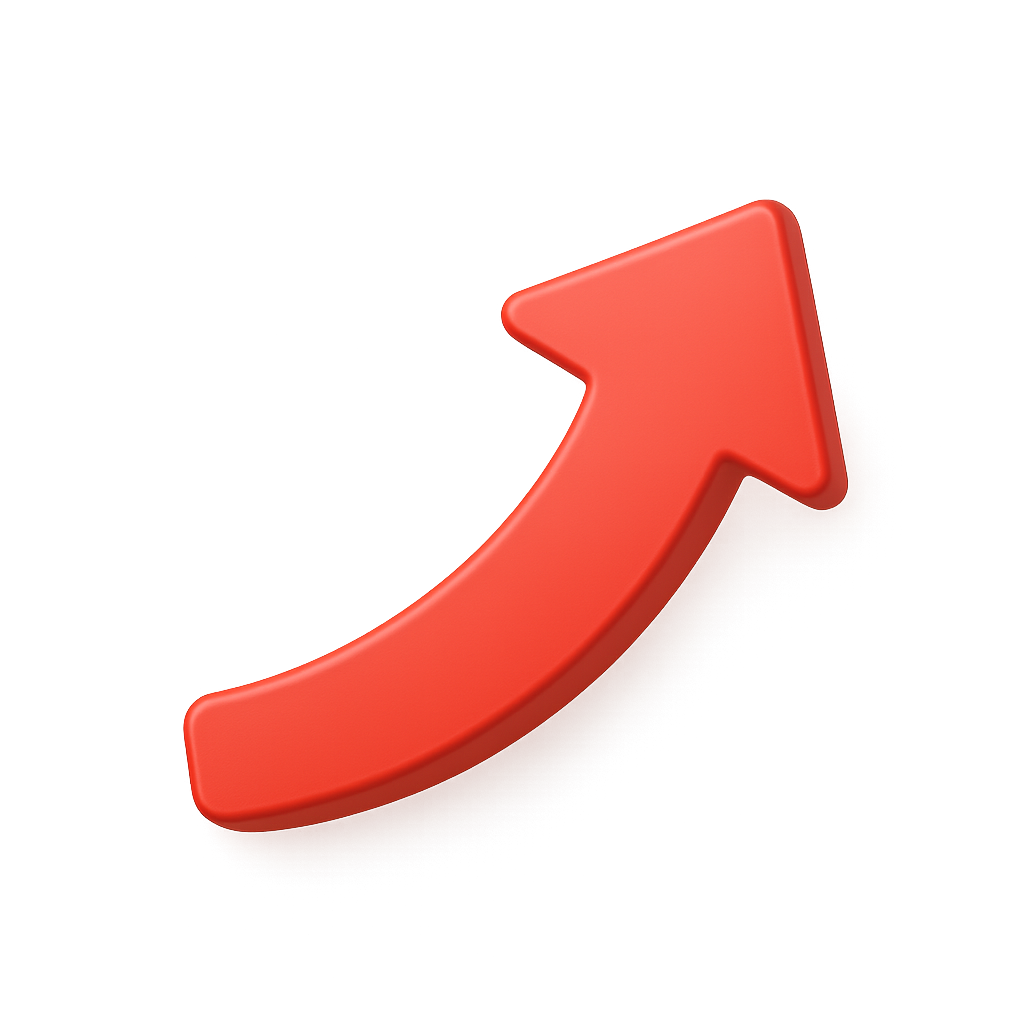 Red Up Arrow