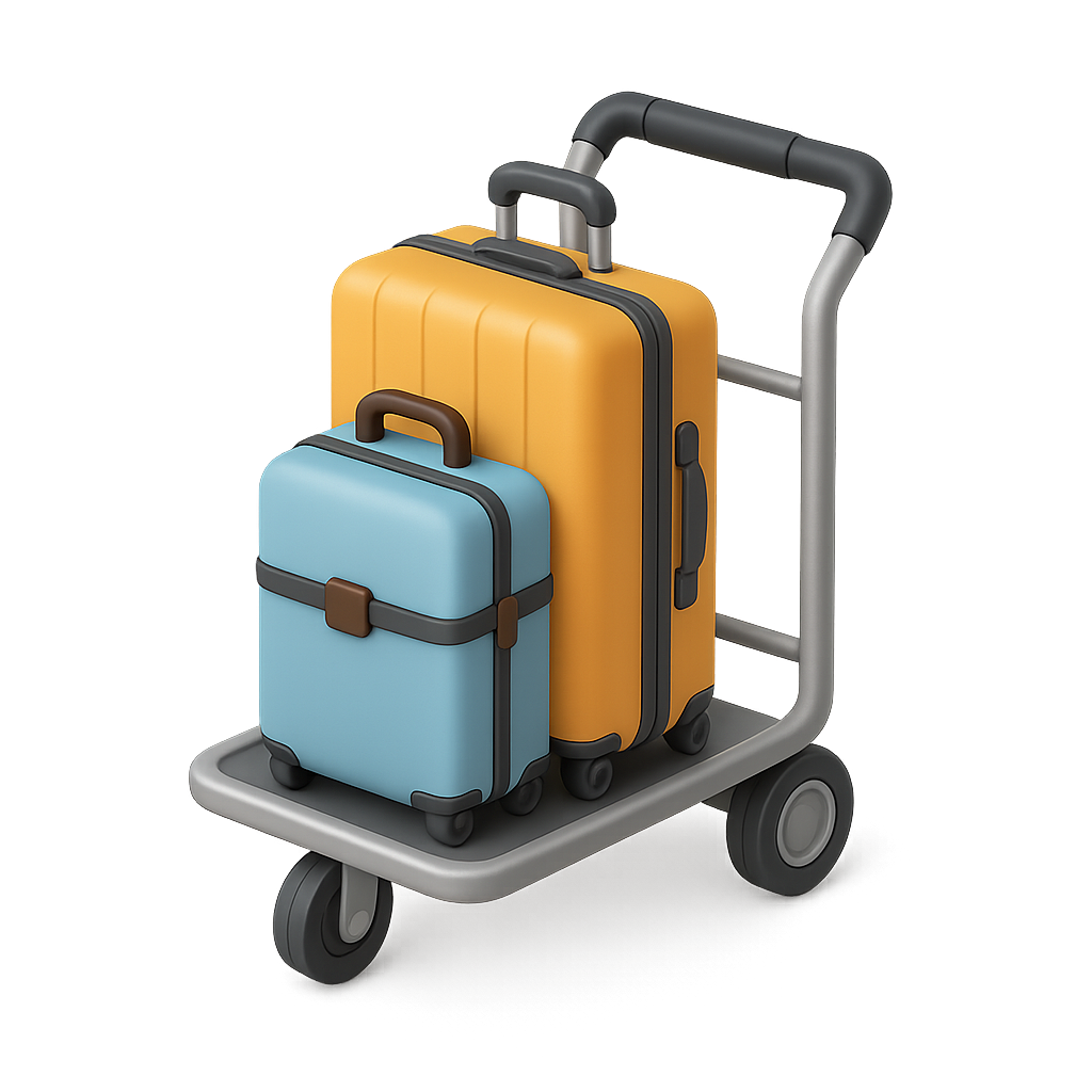 Airport Baggage Cart