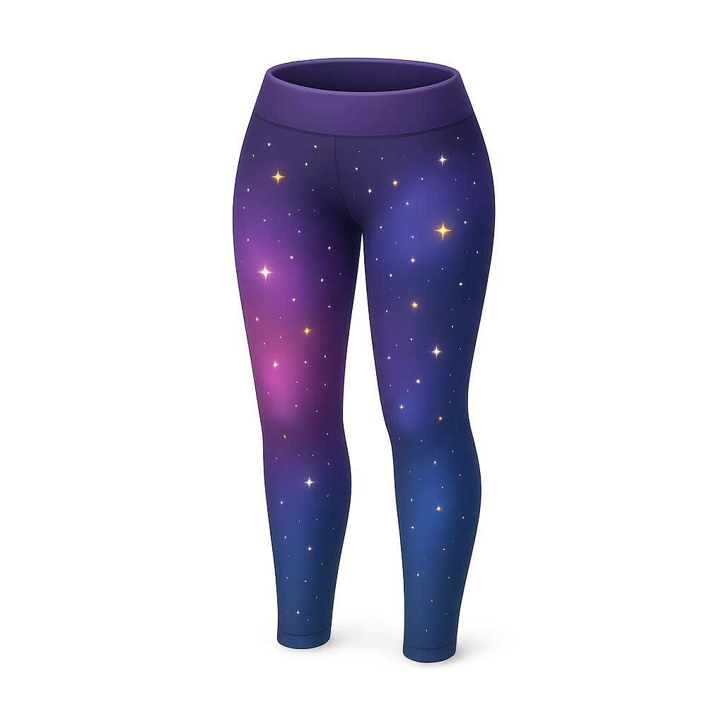 Galaxy Print Leggings