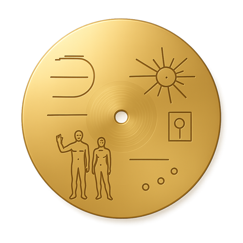 Interstellar Message Disk