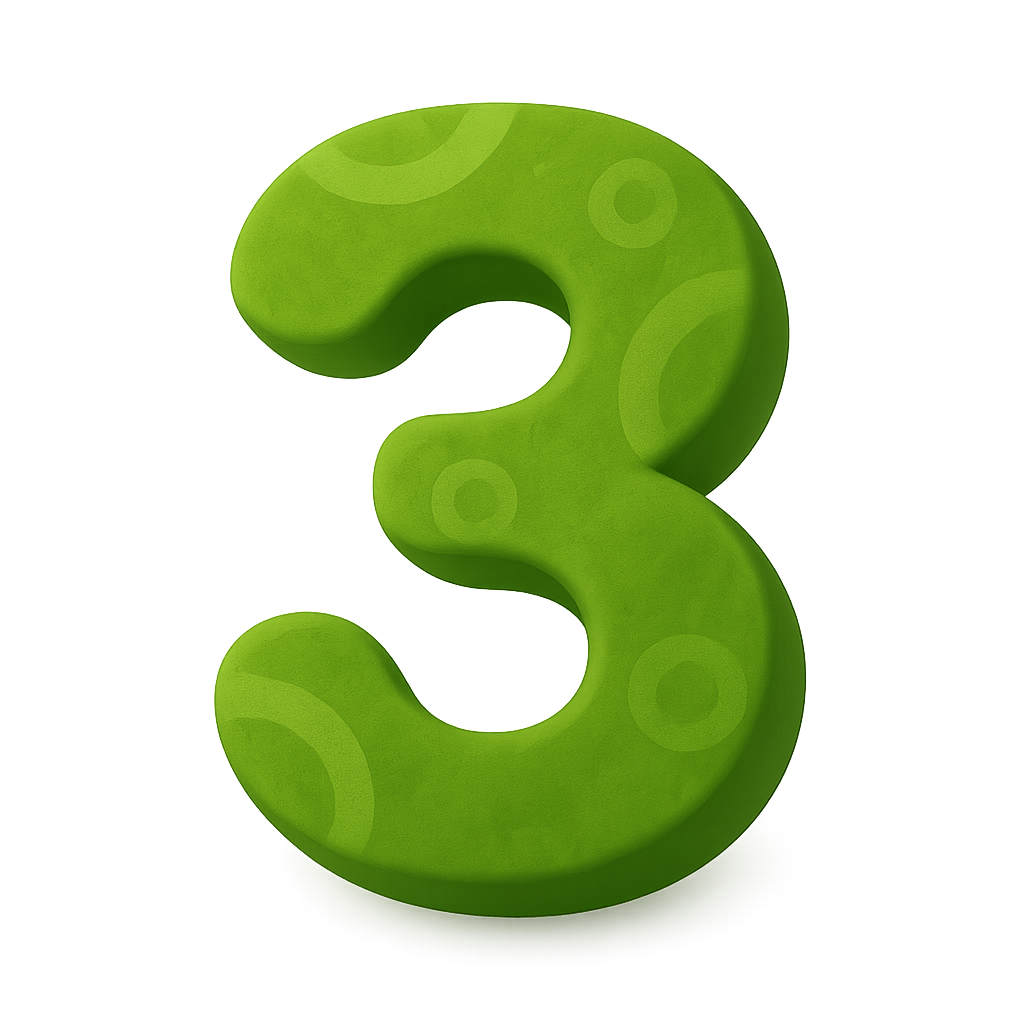 Number Three (3)