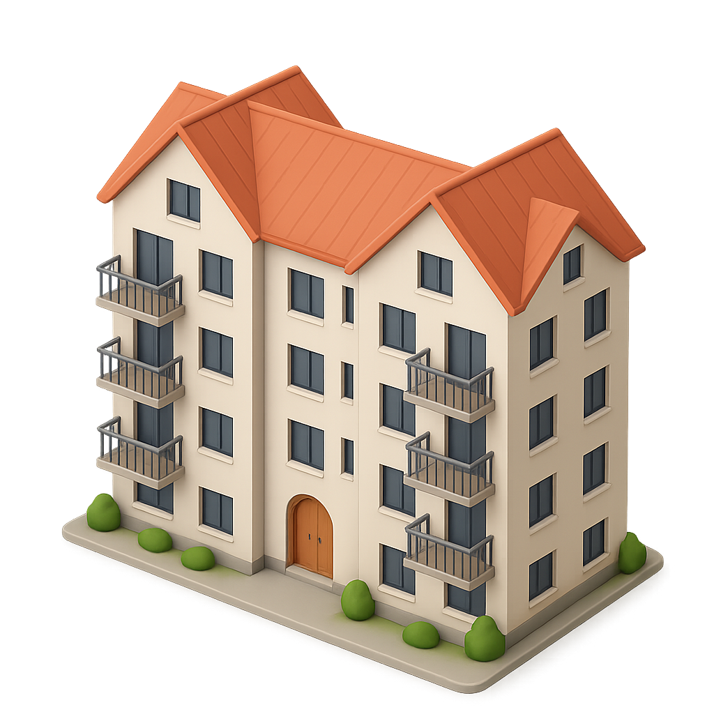 Scandinavian Apartment Building
