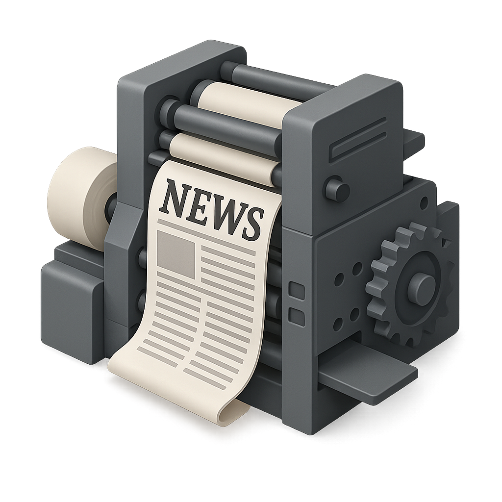 Newspaper Printing Press
