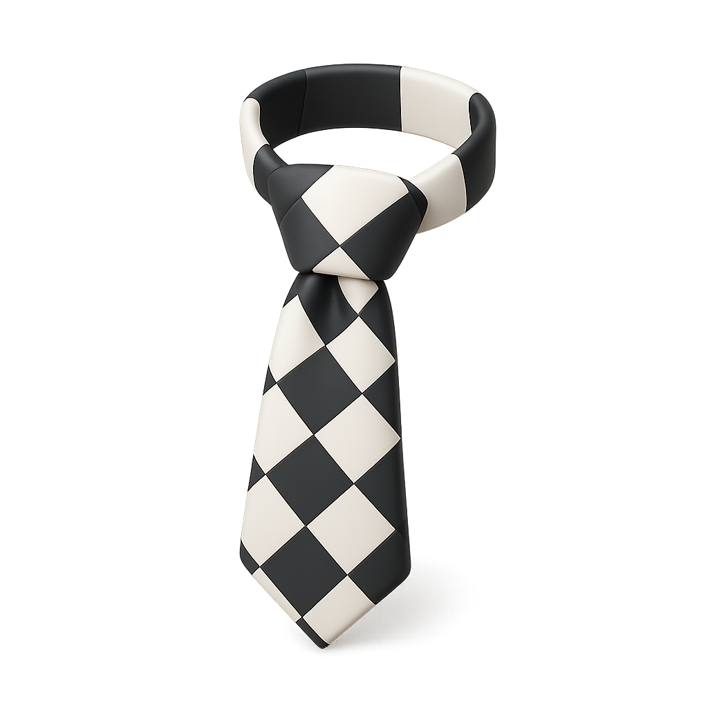 Checkerboard Tie