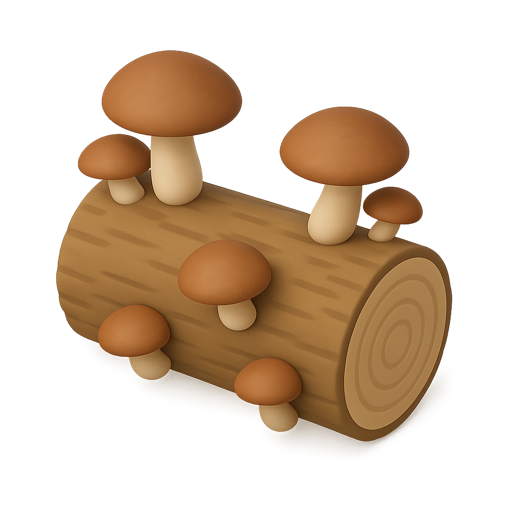 Mushroom Log