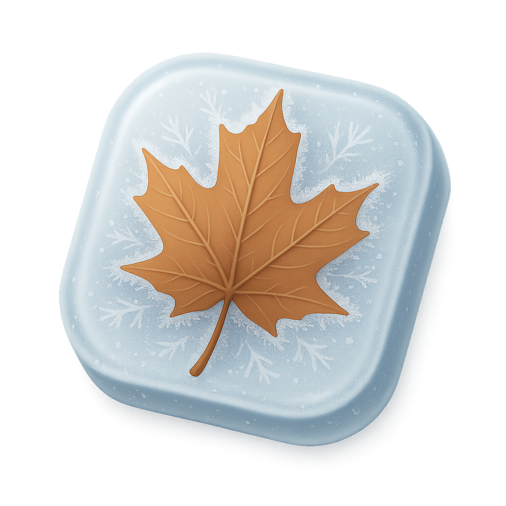 Frozen Leaf