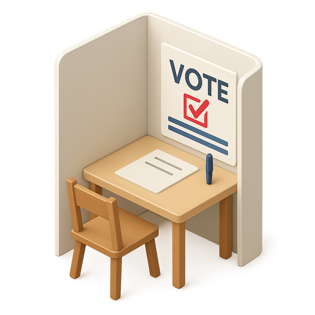Polling booth
