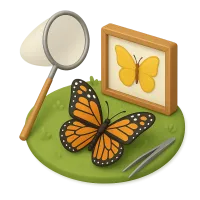 Butterfly collecting