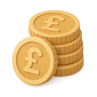 Coins with Pound Symbol