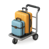 Airport Baggage Cart