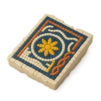 Byzantine Mosaic Fragment