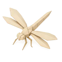 Origami Dragonfly
