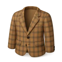 Plaid blazer
