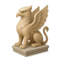 Griffin Statue