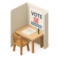 Polling booth
