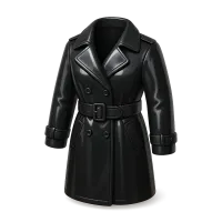 PVC Trench Coat