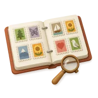 Stamp Collecting Album