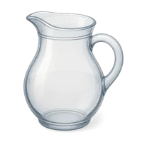 Glass Water Jug