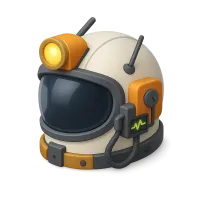 Space Mining Helmet