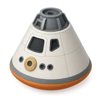 Apollo Space Mission Capsule