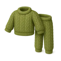 Knitted Sweater Set