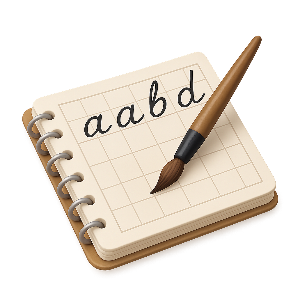 Calligraphy Practice Book