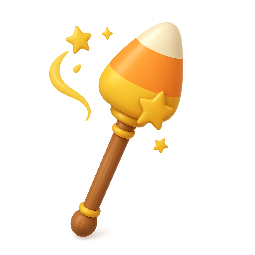 Candy Corn Scepter