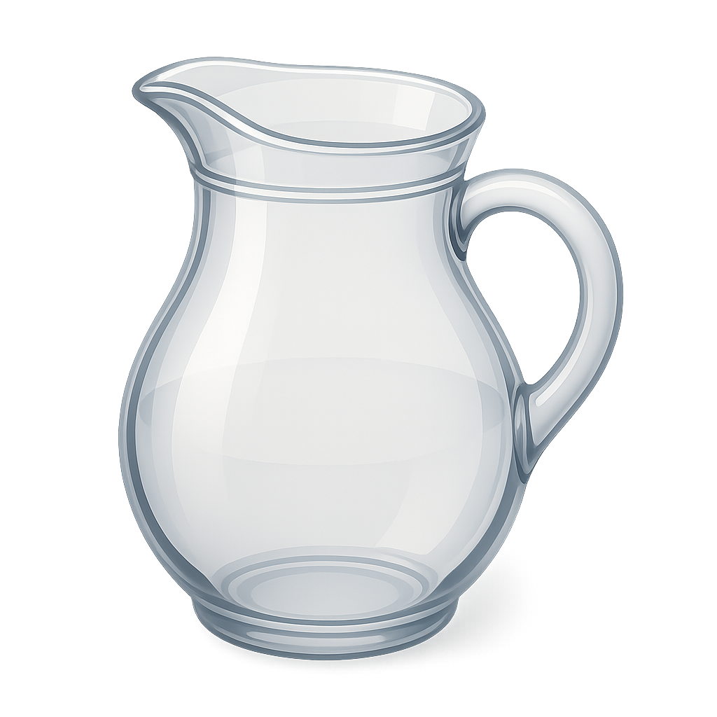 Glass Water Jug