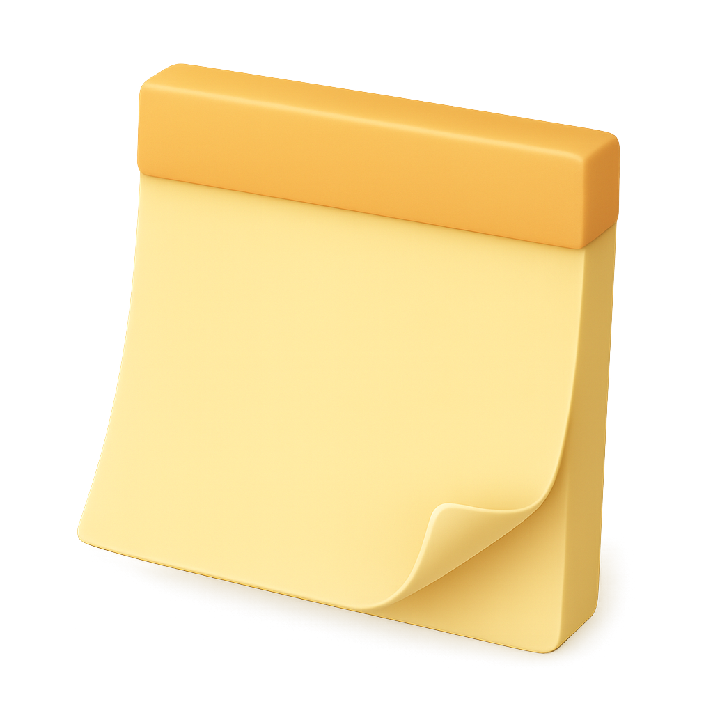 Sticky note